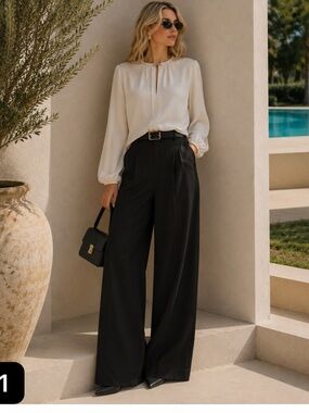 Theory women’s white silk blouse size SP price firm!
